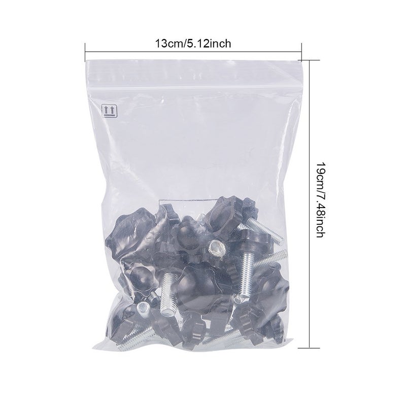 INCREWAY 24pcs Thumb Screw, M6/M8/M10x25mm Star Head Knob Tightening Screw Thumbscrew - Image 4